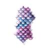 Panda Legends 2 Sheets Mermaid Scales Body Temporary Tattoos Realistic Tattoo Stickers Costume Party Covering Scars Fake Tattoos, multicolor, 30cm, 0.2 kilograms view 1