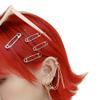 12 Pack Goth Hair Clips Fairycore Gothic Headwear Hair Clips Fairy Grunge Alt Hair Accessories view 1