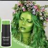 CCbeauty Light Green Face Paint Stick, Face Painting Kit, Lime Green Cream SFX Makeup Foundation, Professional Body Paint for St. Patrick's Day, Halloween Costume Party, Gamora, Shrek, Grinch Makeup view 4