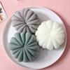 FRCOLOR Shower Loofah Balls Bath Sponge Shower Loofah 4Pcs Pumpkin Shower Ball Mesh Pouf for Body Women Men Foaming Making Bath Sponge Scrunchies Exfoliating view 2