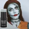 CCbeauty Light Grey Face Paint Stick, Face Painting Kit, Full Coverage SFX Makeup Foundation, Professional Body Paint for Halloween Costume Cosplay Party, For Corpse Bride, Zoombie, Marceline Makeup view 4