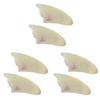 minkissy 6pcs Triangular Sheep Horn Scraping Massage Board Natural Gua Tool for Facial Relief Small Promotes Circulation and Skin Elasticity view 1