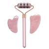 Jade Roller Rose Quartz Facial Gua Sha Tools Germanium Stone Roller Set Massage Beauty Tools,Type 7 view 1