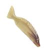 Healifty Fish-Shaped Comb for Women - Natural Horn Styling Tool Anti-Static Portable Hair Care Promotes Blood Circulation 7.08 Inches view 1
