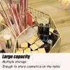 Lazy Susan Perfume Organizer 360 Degree Rotating Makeup Organizer Geometric Shape Perfume Display Decorative Tray for Makeup Brushes, Lipsticks, Prefume view 4