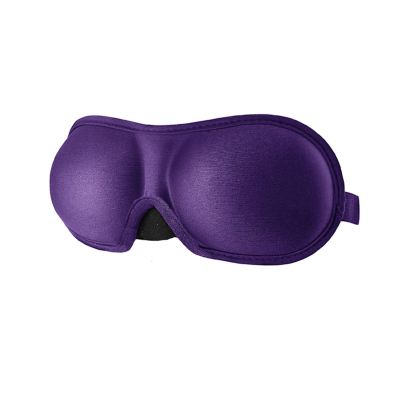 XTYPE 3D Sleeping Mask Natural Sleeping Eye Mask Molded Night Sleeping Mask Shade Eye Mask Ladies Men Soft Portable Eye Mask Travel Eye Mask Comfort Eye mask (Color : Purple)