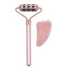 Jade Roller Rose Quartz Facial Gua Sha Tools Germanium Stone Roller Set Massage Beauty Tools,Type 3 view 1