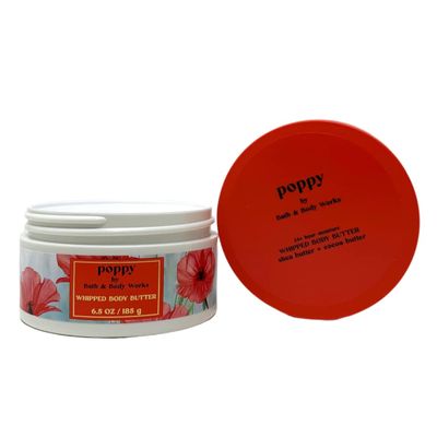 Poppy Whipped Body Butter With Shea Butter + Cocoa Butter - 6.5 oz / 185 g
