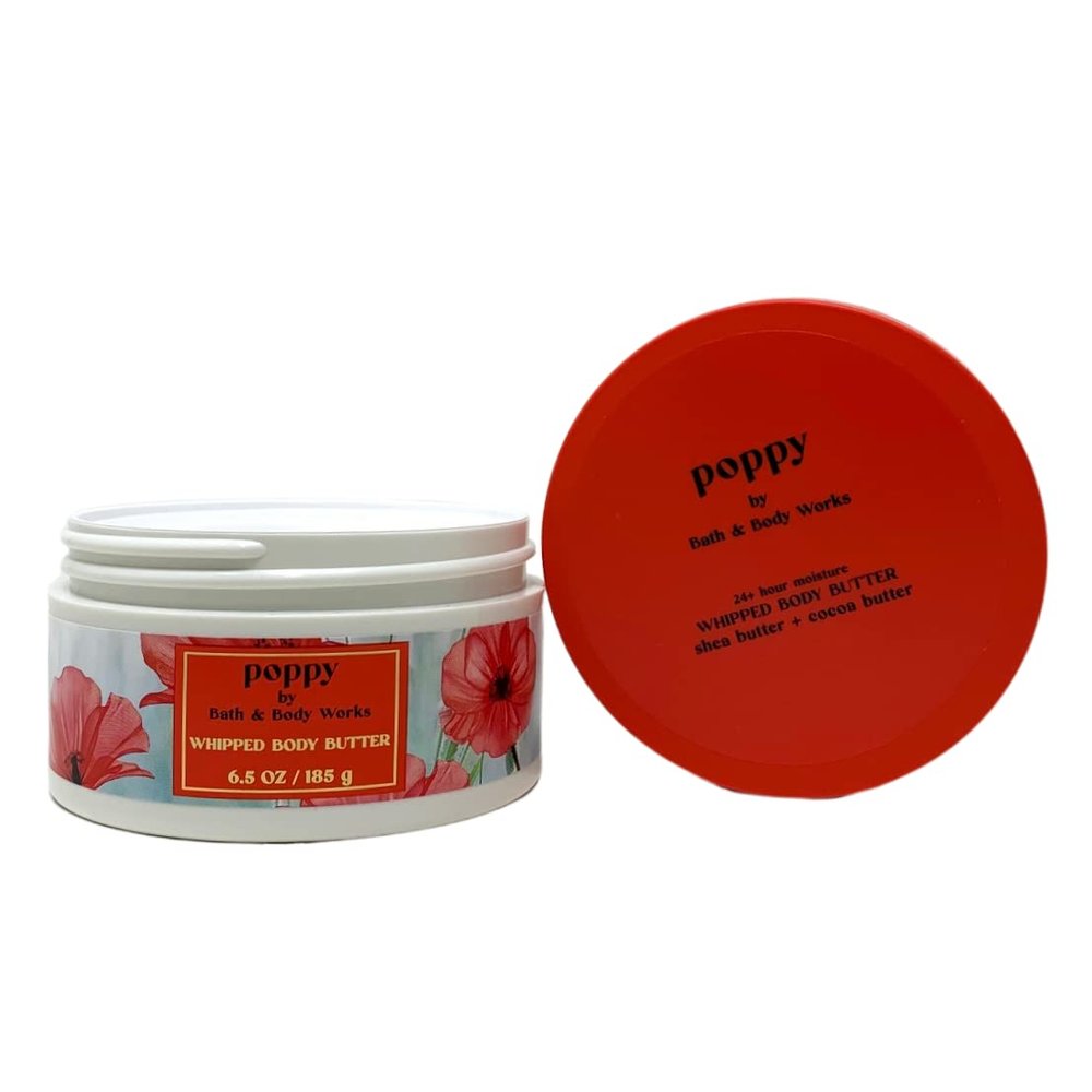 Poppy Whipped Body Butter With Shea Butter + Cocoa Butter - 6.5 oz / 185 g