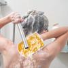 3pcs Bath Towel Exfoliating Mitt Washing Exfoliating Sponge Pad Mesh Bath Sponge Shower Exfoliating Body Lotion Applicator Bath Mitt Bath Brush Strap Handle Spa Fabric view 2