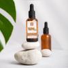 HalalEveryDay Moroccan Argan Oil 4oz Glass Bottle - 100% Pure oil Treatment - Cold Pressed Oil with Dropper view 3
