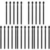 minkissy 25pcs Silicone Eye Shadow Brush for Makeup Application Reusable and Easy to Clean Eyeshadow Brushes for Facial Masks and More for Makeup view 1