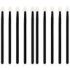 Beaupretty 10pcs Essential Makeup Brush Eye Shadow Brush Makeup Applicator Silicone Eye Special for Girls view 1