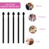Beaupretty 20pcs Silicone Eyeshadow Makeup Brush Versatile Cosmetic Brush Tools for Eyeliner Blending and Application Ergonomic Handle for Comfort and Precision view 2