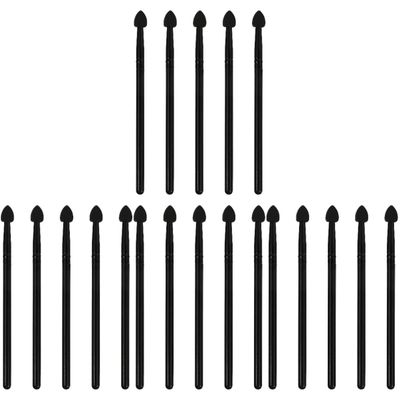 minkissy 20pcs Silicone Eyeshadow Makeup Brush Multi-function Blending Tools for Eyeshadow Application Soft Brush for Smooth Finish for Makeup and Beginners