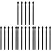 minkissy 20pcs Silicone Eyeshadow Makeup Brush Multi-function Blending Tools for Eyeshadow Application Soft Brush for Smooth Finish for Makeup and Beginners view 1