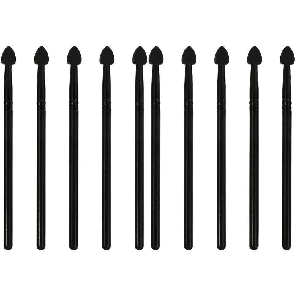 minkissy 10pcs Silicone Eyeshadow Makeup Brushes Multi-purpose Eye Makeup Applicators Ergonomic Design for Comfortable Use