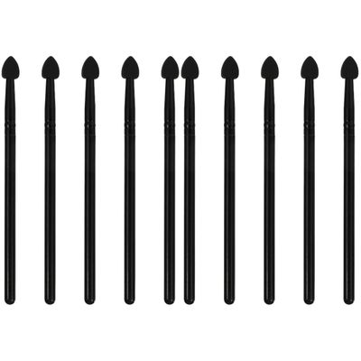 Beaupretty 10pcs Silicone Eyeshadow Makeup Brush Ergonomic Design for Even Application for Daily Use Eye Cosmetic Tool for Makeup Enthusiasts