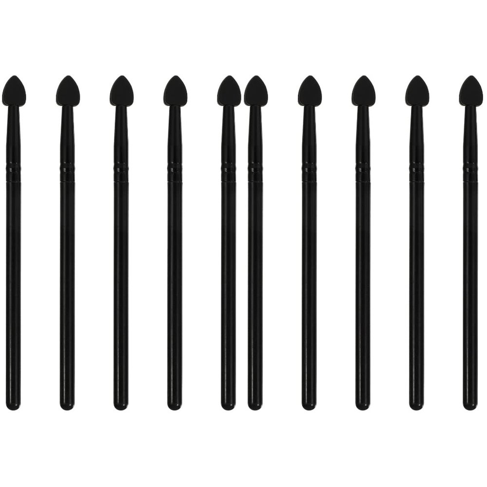 Beaupretty 10pcs Silicone Eyeshadow Makeup Brush Ergonomic Design for Even Application for Daily Use Eye Cosmetic Tool for Makeup Enthusiasts