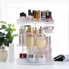 JYYBN Makeup Organizer Rack 360 Rotating Crystal Cosmetic Storage Box Multifunction Detachable Makeup Organizer Makeup Display Shelf (Color : 27cmx34.5cm) view 3