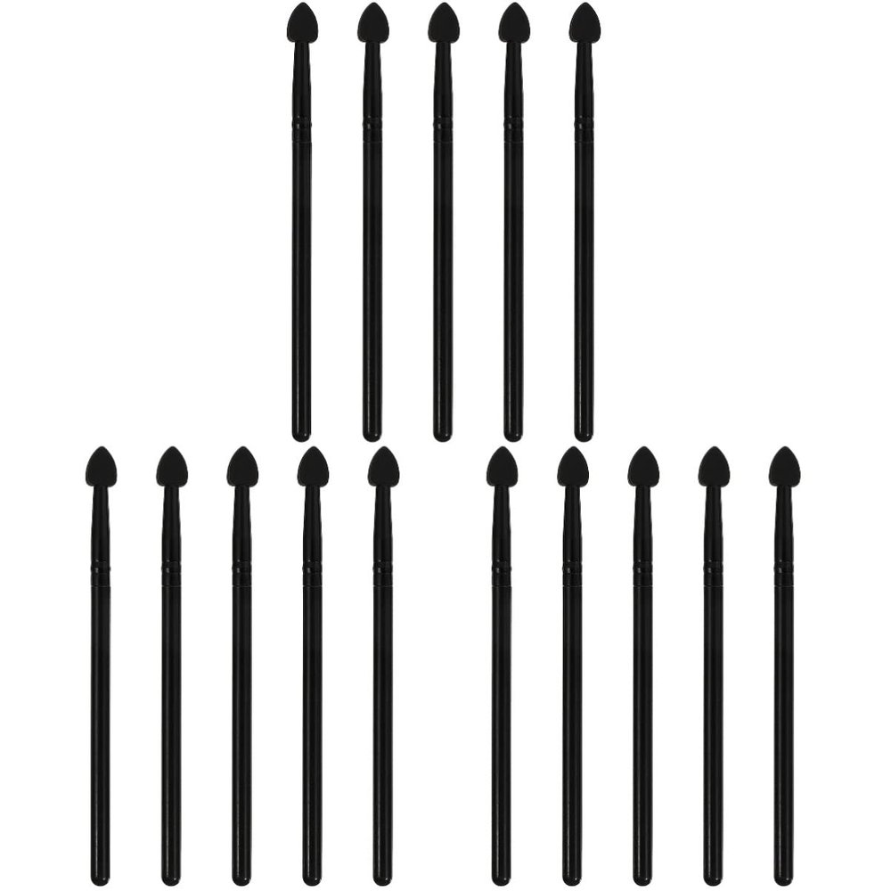 minkissy 15pcs Silicone Eyeshadow Makeup Brush for Skin Types Eye Makeup Tool Kit for Beginners and Professionals Versatile for Applying Shadow and Masks