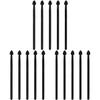minkissy 15pcs Silicone Eyeshadow Makeup Brush for Skin Types Eye Makeup Tool Kit for Beginners and Professionals Versatile for Applying Shadow and Masks view 1