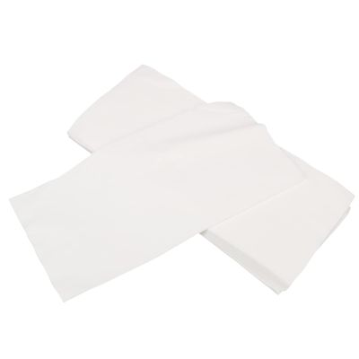 100 Pieces Disposable Hair Towels Strong Water Absorption Texture Wood Pulp Cotton Towels for Foot Baths Hotel White, Hairdressing Towels