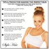 Magic Hair Bun Maker - Sponge Hair Foam Twister Easy Perfect Bun Tool (4 Pack) (Light Blonde) view 3
