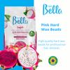 DEPIL BELLA Pink Hard Wax Beads 2.2 lbs for Hair Removal, High-Performance for Short and Resistant Hair, Vegan, Body and Face Wax Beads With Dragon Fruit Extract view 2