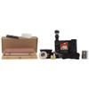 G.B.S Whetstone Knife Sharpening Stone 2 Sided Grit 3000/8000 Waterstone and Wood Straight Razor, Complete Beard, Shaving kit Box - Mug, Natural Soap, Brush, Alum Block, Strop, and Paste view 1
