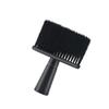 Healifty 2pcs Broken Hair Brush Soft Bristle Hair Cutting Brush for Neck Cleaning Portable Plastic Handle for Salon and Home Use view 3