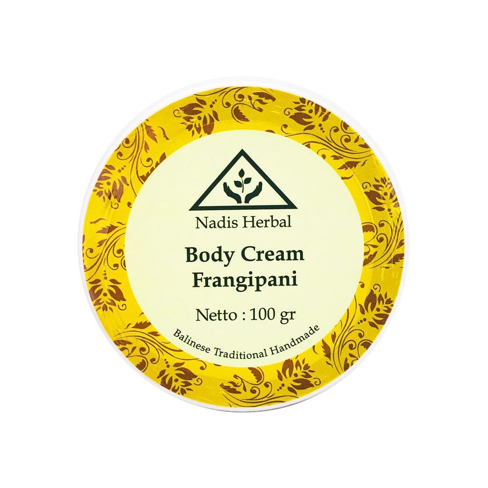 Nadis Herbal Body Cream 100g Frangipani