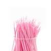 i-Laesh 200Pcs Medium Tip Micro Brushes - Microswabs for Eyelash Extensions - Microbrush Applicators Brush - Cotton Swabs Qtips for Eye Dental Lashes Eyebrow and Personal Care (Pink) view 2