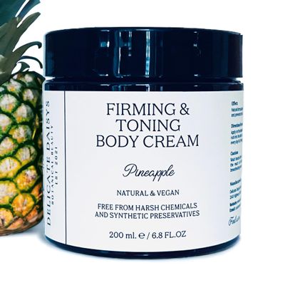 Delicate Daisys Botanical Beauty Firming & Toning Body Cream with Retinol 6.8 fl oz | Natural, Organic, Vegan & Cruelty-Free