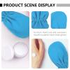 Healifty Moisturizing Hand Gloves with Paraffin Wax Bags 3 Pairs Sliding Gloves for Intensive Hand Repair and Skin Softening 11.4 X 6.3 Inches view 3