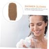 Healifty Shower Gloves Exfoliating Scrub Body Massage Gloves for Cleaning Bath Accessory view 3