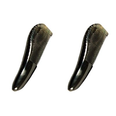 Healifty 2pcs Cattle Horn -static Hair Comb for Massage and Hairdressing -friendly Design Smooth Grip Reduces and Stimulates Scalp Circulation