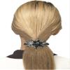 Set of 3 3 Styles Butterfly/Flower Barrette 0053purple0014jet0052coolGray-3 view 4