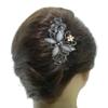 Set of 3 3 Styles Butterfly/Flower Barrette 0053OW0014jet0052Aqua-3 view 4