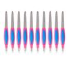 10pcs Metal Stainless Professional Trimmer Double Sided Manicure for Rod Grinding and Fork Files Tools Steel Tip Cuticle Nail File Polishing Pedicure Buffers Polisher Art Sides view 1