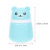 FOMIYES 2pcs Cartoon Bear Talcum Powder Puff Case Fluffy Body Powder Dispenser for Care Non-Scattering Design Easy Application Material for Summer Use view 4