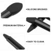 FRCOLOR 3sets Double-ended Silicone Lip Mask Applicator Brush Makeup Tools for Lip Balm Gloss and Care for Home and Salon Use view 4