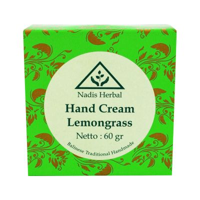 Nadis Herbal Hand Cream 60g Lemongrass