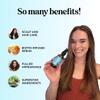 Volumizing Biotin Hair Serum for Men & Women - Caffeine Serum for Hair and Scalp Care with Peppermint Black Castor & Rosemary Oil for Enhanced Volume Shine & Hydration - Vegan & Cruelty Free (2 Fl Oz) view 3