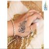 10 Pieces Paste Temporary Self Transfer Arabic Tattoo Stickers Black Arabic Tattoo Waterproof , Islamic Henna Designs Body Art view 2