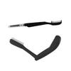 FRCOLOR 6pcs Foldable Eyebrow Combs Stainless Steel Plastic Handle Grooming Tool for All Eyebrow Types Portable Design for and Everyday Use view 4