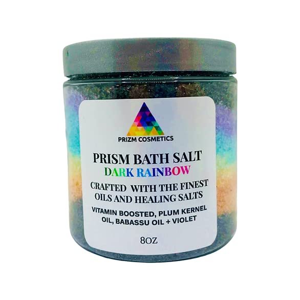 Prism Bath Salt- Dark Rainbow