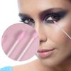 minkissy 2packs Disposable Double-headed Cotton Swabs Multipurpose Makeup Tool for Beauty Ear Cleaning and Crafts for Home and Travel Pink view 2