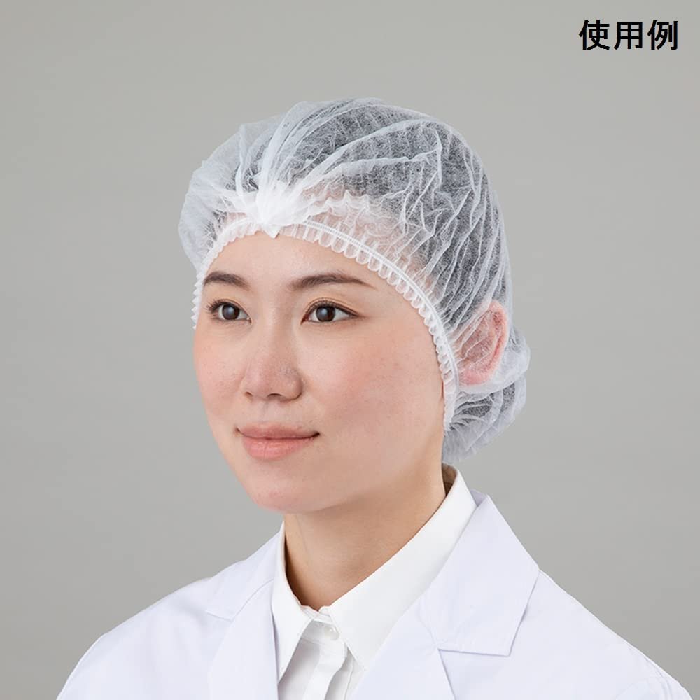 AS ONE Aspure Folding Disposable Hair Cap Free 100 Sheets x 10 Bags / 1-3906-81