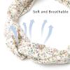 AWAYTR Women's Long Twist Knotted Chiffon Headbands - 3PCS Criss Cross Head Wraps for Thick Hair (Black+Beige+Khaki) view 4
